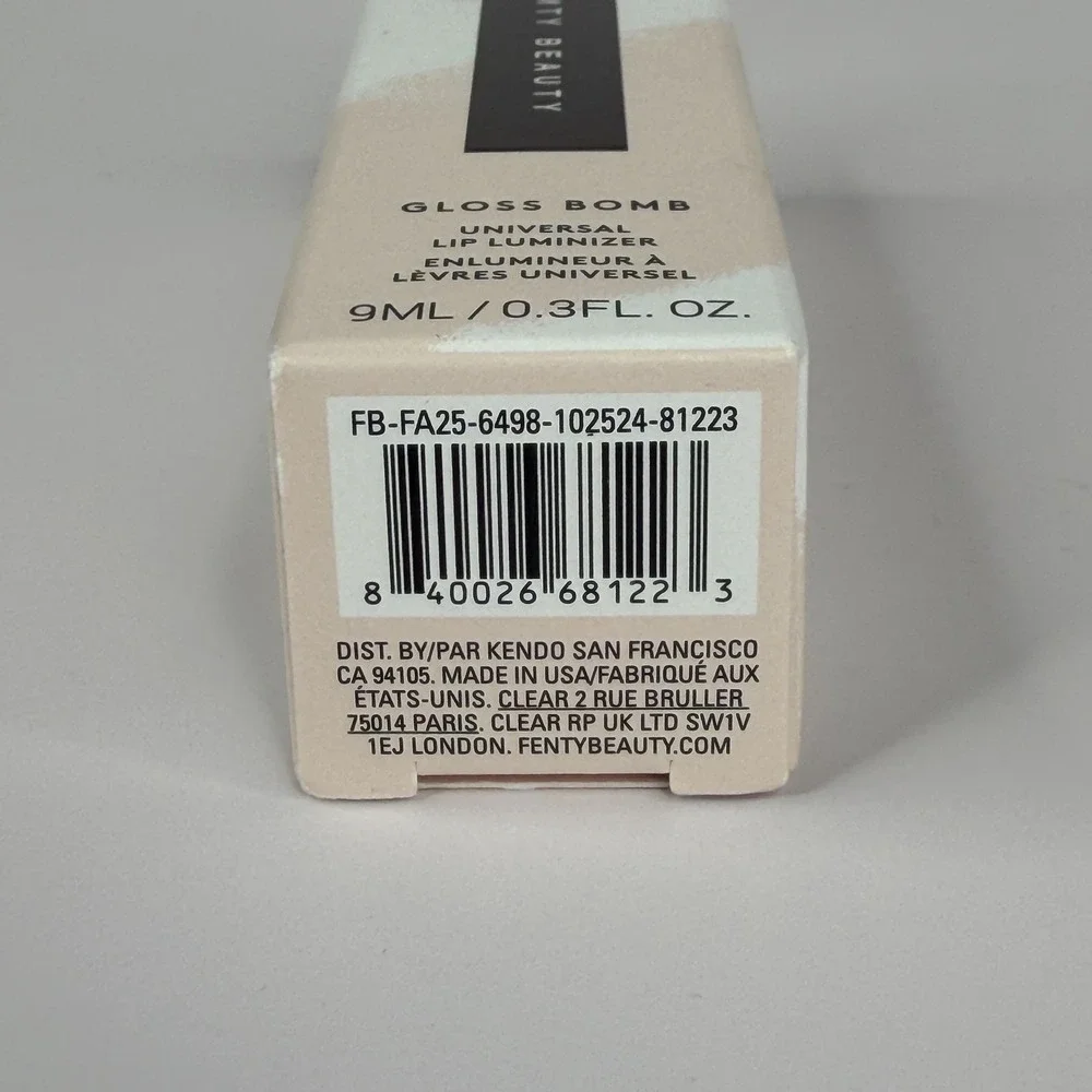Fenty Beauty Gloss Bomb Lip Luminizer Rose Amber 13 9ml Hydrating Shimmer Gloss